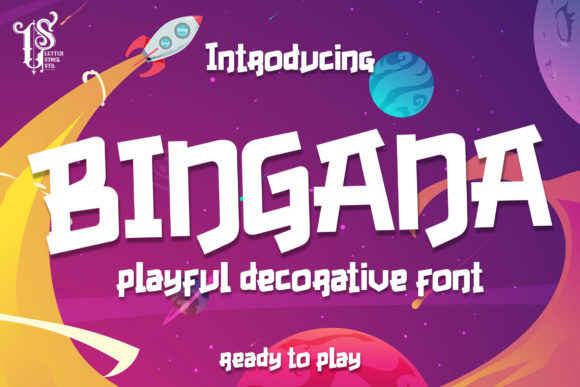 Bingana Font for Handmade Creations