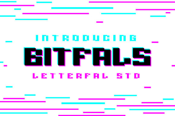 Bitfals: A Bold Display Font for Web Design