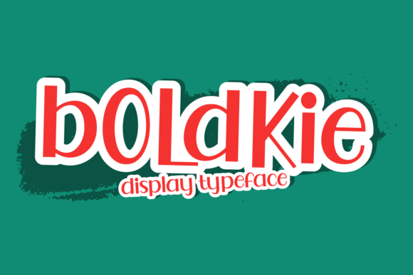 Boldkie: A Playful Font for Handmade Creations