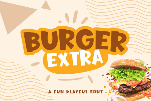 Burger Extra: A Playful Typeface for Editorial Design