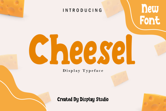 Cheesel Display Typeface for Bold Branding