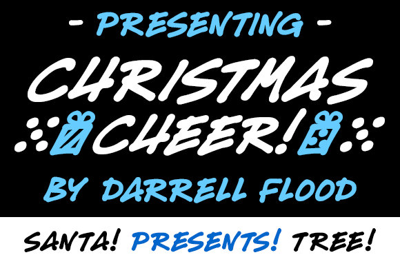 Christmas Cheer: A Festive Display Font for Digital Designs