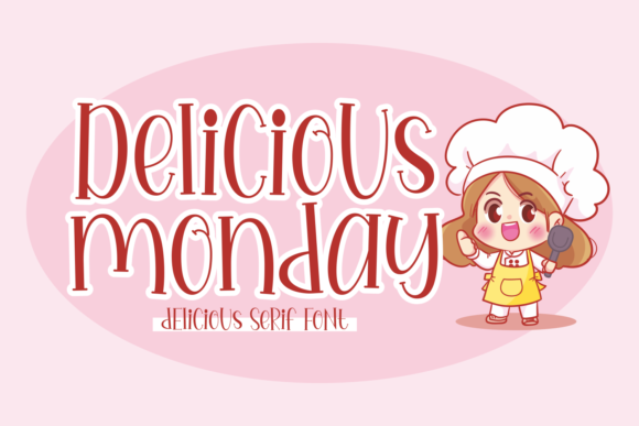 Delicious Monday: A Font That Elevates Branding with Flavor