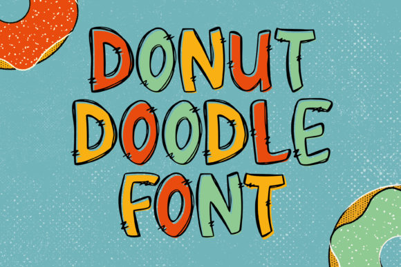 Donut Doodle: A Cute Font for Professional Branding