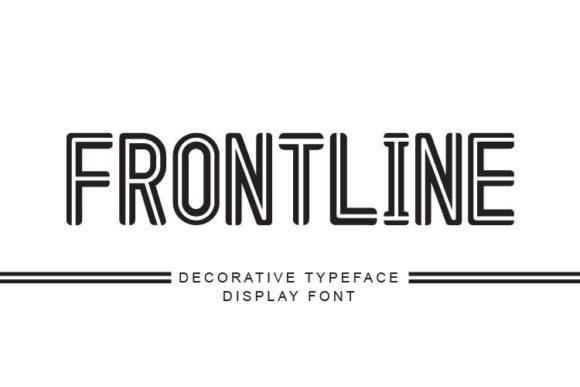 Frontline Font for Web Design Projects
