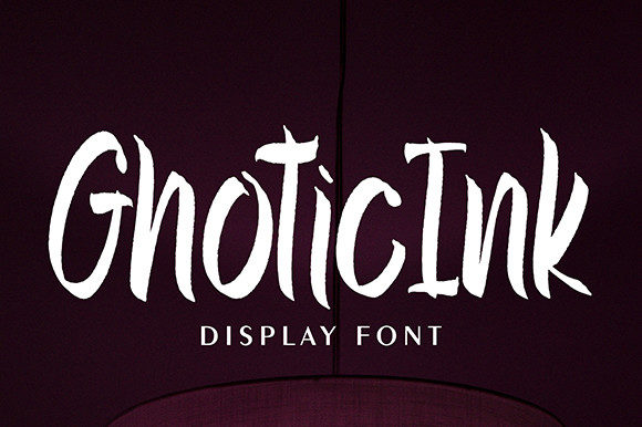 Ghotic Ink Font for Bold Digital Design