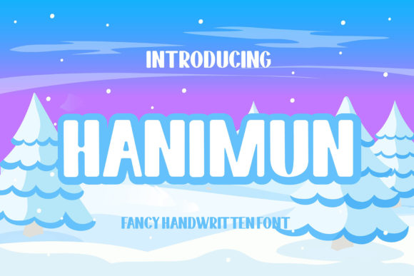 Hanimun Display Font for Web Design