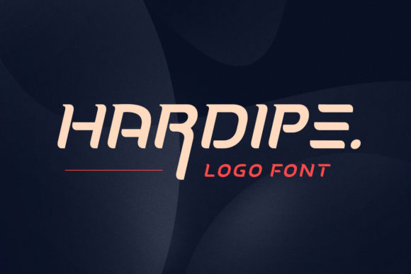 Hardipe: A Cool Display Font for Digital Branding