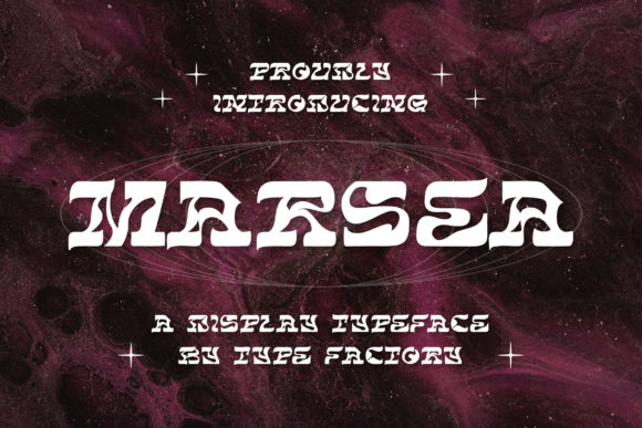 Marsea: A Display Font for Bold Visual Impact