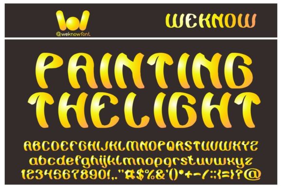 Painting the Light: A Designer’s Journey with a Fancy Display Font