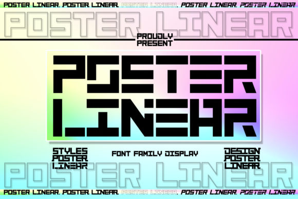 Poster Linear: A Modern Font That Boosted My Brand's Visuals