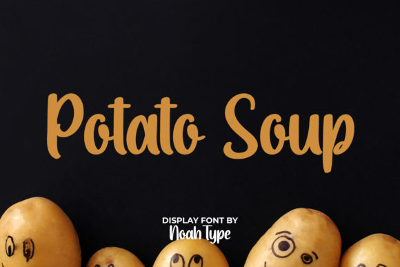 Potato Soup Font for Web Design Projects