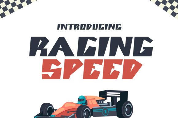 Racing Speed Font for Bold Digital Campaigns