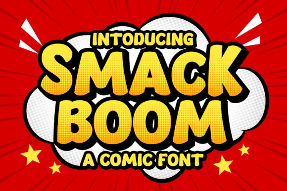 Smack Boom: A Playful Font for Vibrant Editorial Design