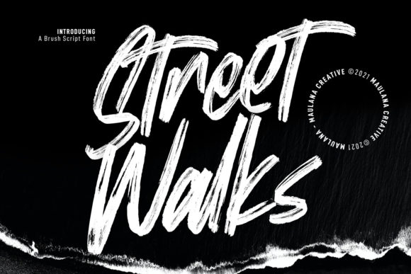 Street Walks: A Display Font for Thoughtful Editorial Design
