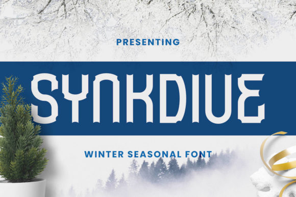 Synkdive Font for Business Branding