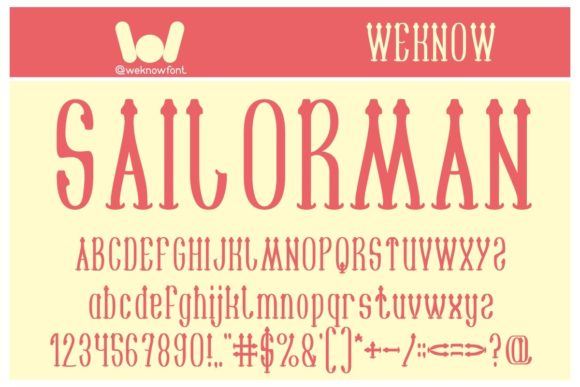 Testing Sailorman: A Display Font for Bold Web Design
